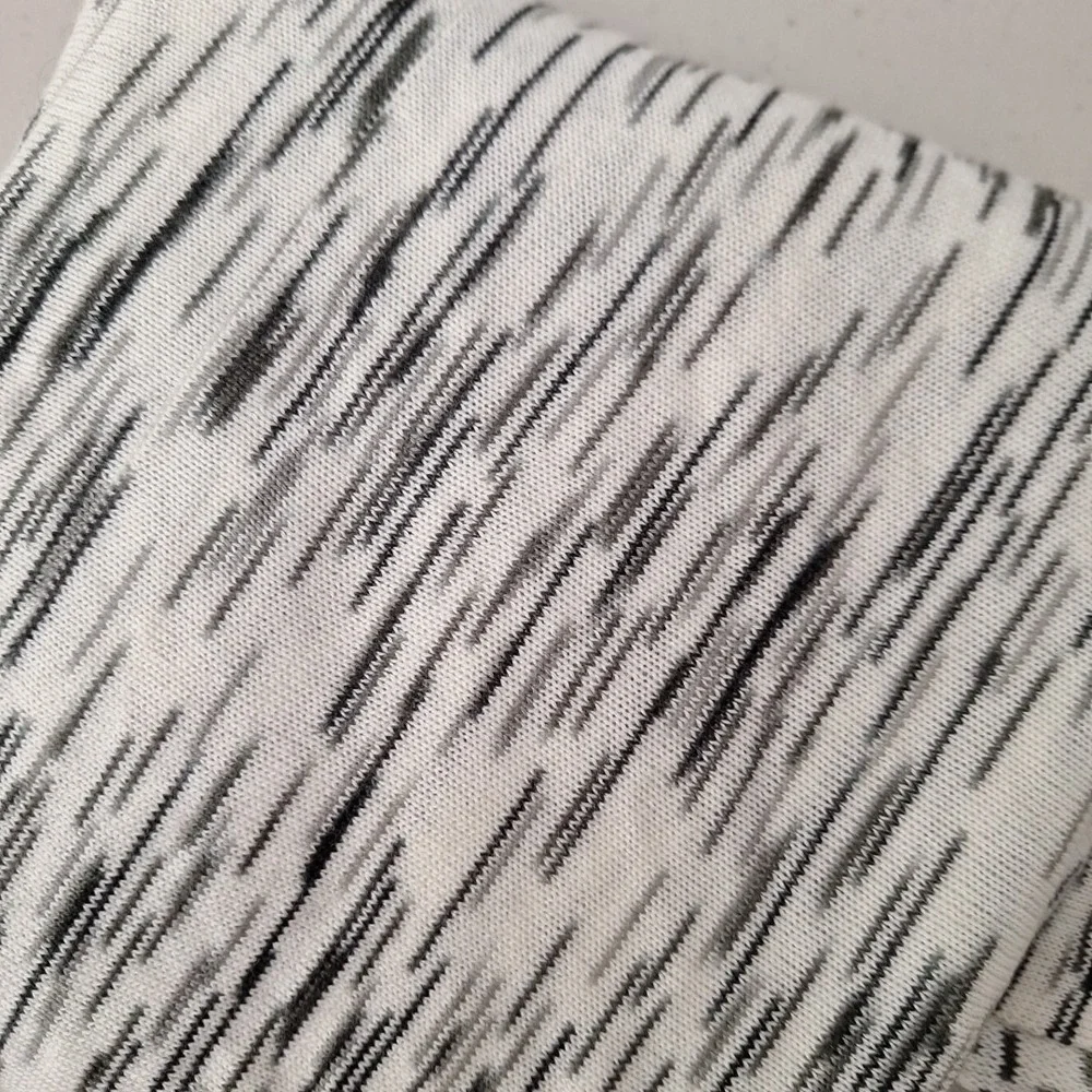 Calvin Klein Scarf Wrap Shawl Shrug Women's White Black 36